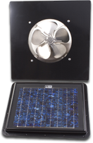 solar power gable unit fan